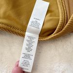 Aerie NWT Offline by  Goals Light Tan Ribbed Padded Sports Bra - Size: Large Photo 3