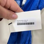 Alexis $495  "Sabelle" tafetta tiered button halter maxi dress - Cobalt Blue - M Photo 6