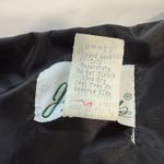 Vintage Black Gold Metallic Velvet Colorful Floral Evening Blazer Size SMALL Photo 12