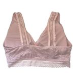 Maurice's Light Pink Allover Lace Plunge V-neck Pullover Bralette Photo 4