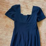 Nipon Boutique Dress Little Navy blue Cocktail Dress, Vintage Elegant Size 10 Photo 3