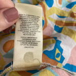 Anthropologie Danielle Kroll Brooklynite Blouse Yellow Multicolor Size Medium Photo 11