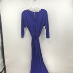 Trina Turk 3/4 sleeves wide leg jumpsuit purple jersey knit material Photo 2