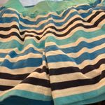 Addison Bay FINAL MARKDOWN  Striped Blue and Black Women's Shorts small Photo 0