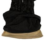 Urban Outfitters Velvet Floral Midi Dress Women’s Medium Black Whimsigoth NWT Photo 4