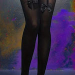 Black Bow Decor Semi Photo 0