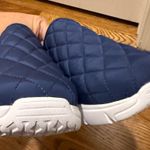 Vera Bradley  Blue and White Quilted Slip-On Sneakers size 11 Photo 3