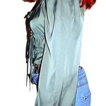 Mixed Threads Hunter Green Peasant Crop Blouse S Photo 2