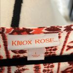 Knox Rose NWOT boho floral comfy pop over ruffle peasant cotton blend dress Lββ Photo 10