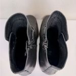 Kork-Ease Korks Mertle Black Leather Ankle Boots Dark Red/Brown Block Heel Size 8.5 VGUC Photo 5