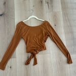 Ivy & Leo Open Back Long Sleeve Top Photo 3