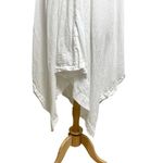 J.Crew Handkerchief Asymmetrical Sleeveless Cover Up Dress White size Large/XL Photo 2
