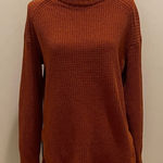 A New Day  rust orange sweater size M Photo 0