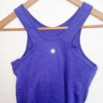 Lululemon Women’s Purple Built In Sports Bra High Neck Tank Top Photo 5