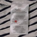 Anthropologie Anthopologie Maeve Paladino Faux Wrap A Line Dress Navy Striped Knee Length XS Photo 8