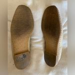 Jean Paul Barriol Suede Sling Back Loafers in Off White Photo 9