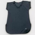 Harley Davidson HD Lady Black Nightshirt Lace Trim Nightie Rhinestone Sz Small Photo 0