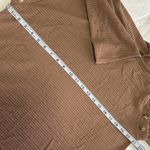 New York Laundry Tan Cowl Neck Top Size Large Photo 3