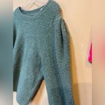 Marled by Reunited Teal Textured Knit Sweater XL NWT Blue Photo 4