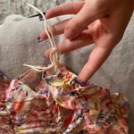 strangers&lovers Satin Bow Dress Photo 6