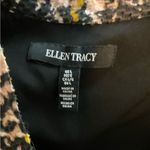 Ellen Tracy , Black Tweed Plaid Sleeveless Mini Dress, Women’s Size Large Photo 4