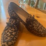 J.Crew Classic Leopard Loafer w leather trim amd bow / size 9 Photo 0
