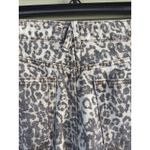 LIONESS Leopard Cheetah Animal Print Denim 100% Cotton Jeans Pants Womens XS Photo 10