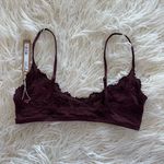 SKIMS Skim Fits Everybody Lace Scoop Bralette Oxblood Size Small Photo 4