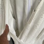 Anthropologie NWT Hutch Smocked Waist Eyelet Jumpsuit Medium Retail $198.00 Photo 10