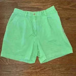Ralph Lauren Lauren Women's Chino Shorts Cotton Size 8P Pistachio Casual Preppy Photo 5