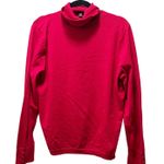 Talbots  Sweater Red Knit Cotton Stretch Turtle Neck Long Sleeve Pullover Sz XL Photo 0
