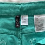 H&M  Jeans Green Wide-Leg Photo 2