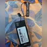 Pretty Little Thing NWT Plus Orange Beach Flares Floral Tropical Womens Size US 16 Photo 12