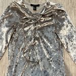 Forever 21 Lace Up Velvet Dress Photo 1