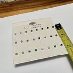 LC Lauren Conrad NWT  Rhinestone Silver Tone Pierced Stud Earrings Multi Pack Photo 5