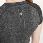 Lululemon Swiftly Tech Short Sleeve Crew Black / Anchor Photo 3