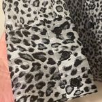 Milly  BLACK GRAY GOLD LEOPARD SHEER‎ BLOUSE SIZE SMALL OR P Photo 5
