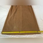 Vintage Corduroy Skirt Below knee size 14 Tan Photo 6