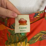 Farm Rio Anthropologie  Beaded Dress Tiered Mixed Print Floral Cotton Size small Photo 6