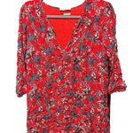 Ba&sh Eden Floral Dress Rouge Photo 4