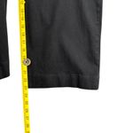 Isaac Mizrahi Isaac Mizrahi Live Black Elastic Waistband Flat Front Cropped Wide Leg Pants 22 Photo 4