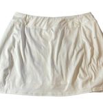 Tangerine  White Skort Gym Athletic Tennis Golf EUC Size XXL #4507 Photo 0