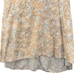 Catherines Womens Tank Dress Size 3X Linen Leaf Boho Travel Resortwear Vacation Photo 5