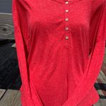 Victoria's Secret Victoria’s Secret red long sleeve top Photo 1