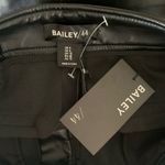Bailey 44 NWT | Black Vegan Leather Pant High Rise Straight 6 Photo 7