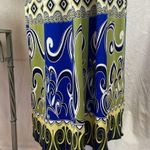 Valerie Bertinelli  Maxi Print Sleeveless Halter Resort Dress 8 Photo 3