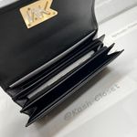 Michael Kors Black Mimi Large Flap Wallet Photo 4