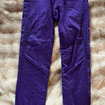 Gymshark  Energy High Waisted Leggings Sz Medium Purple Seamless Eyelets EUC Photo 0