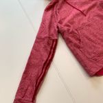 Adidas  Women's Medium Heathered Pink Pullover Cotton Athletic Hoodie Sweatshirt Photo 4