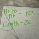 GapFit Women’s Small Blue White Striped Tee Photo 4